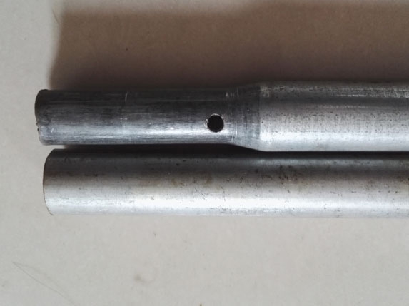 4分大棚管縮頭加工